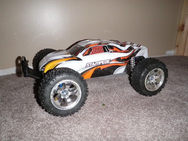 rustler tires on slash